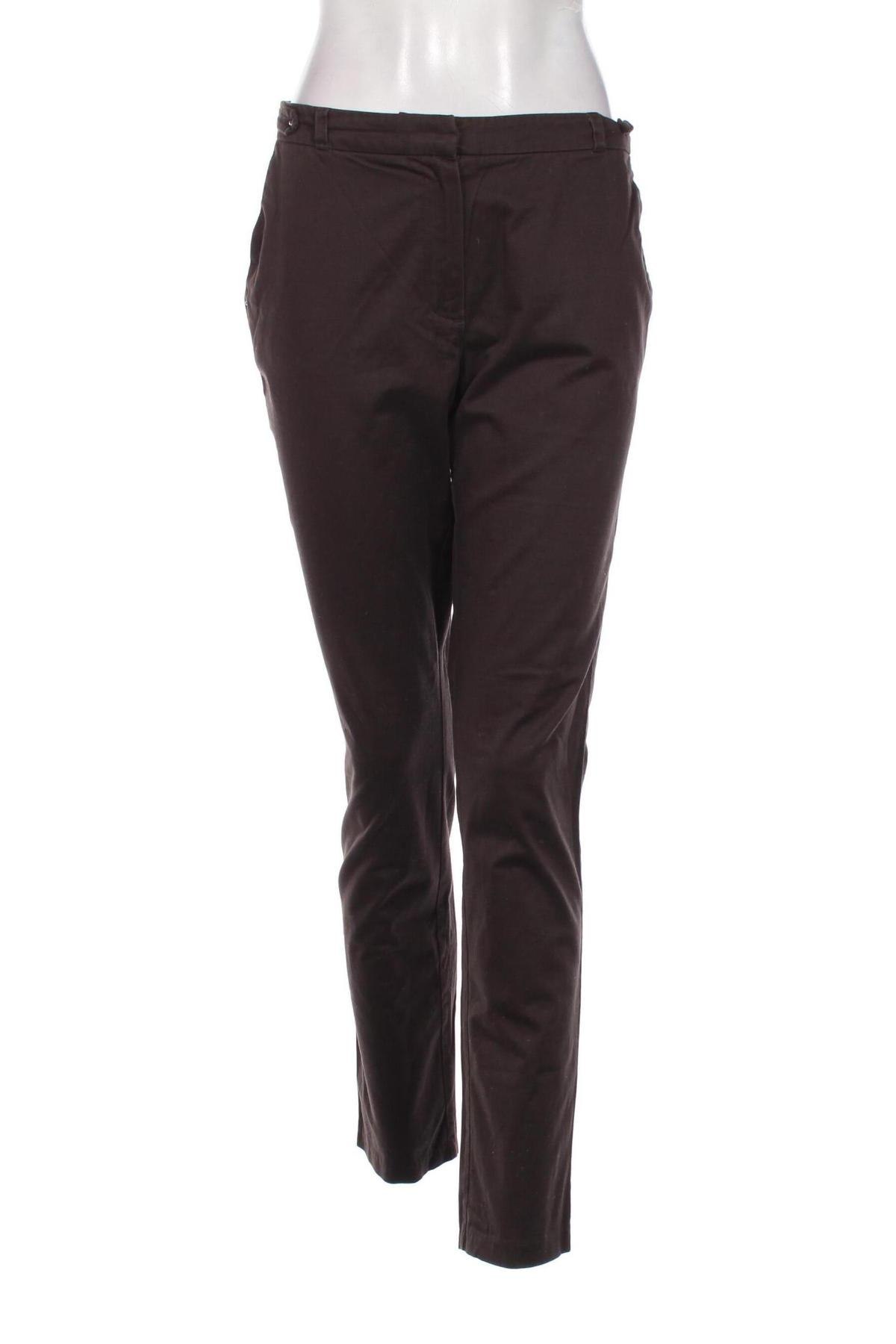 Pantaloni de femei Camaieu, Mărime L, Culoare Maro, Preț 95,39 Lei