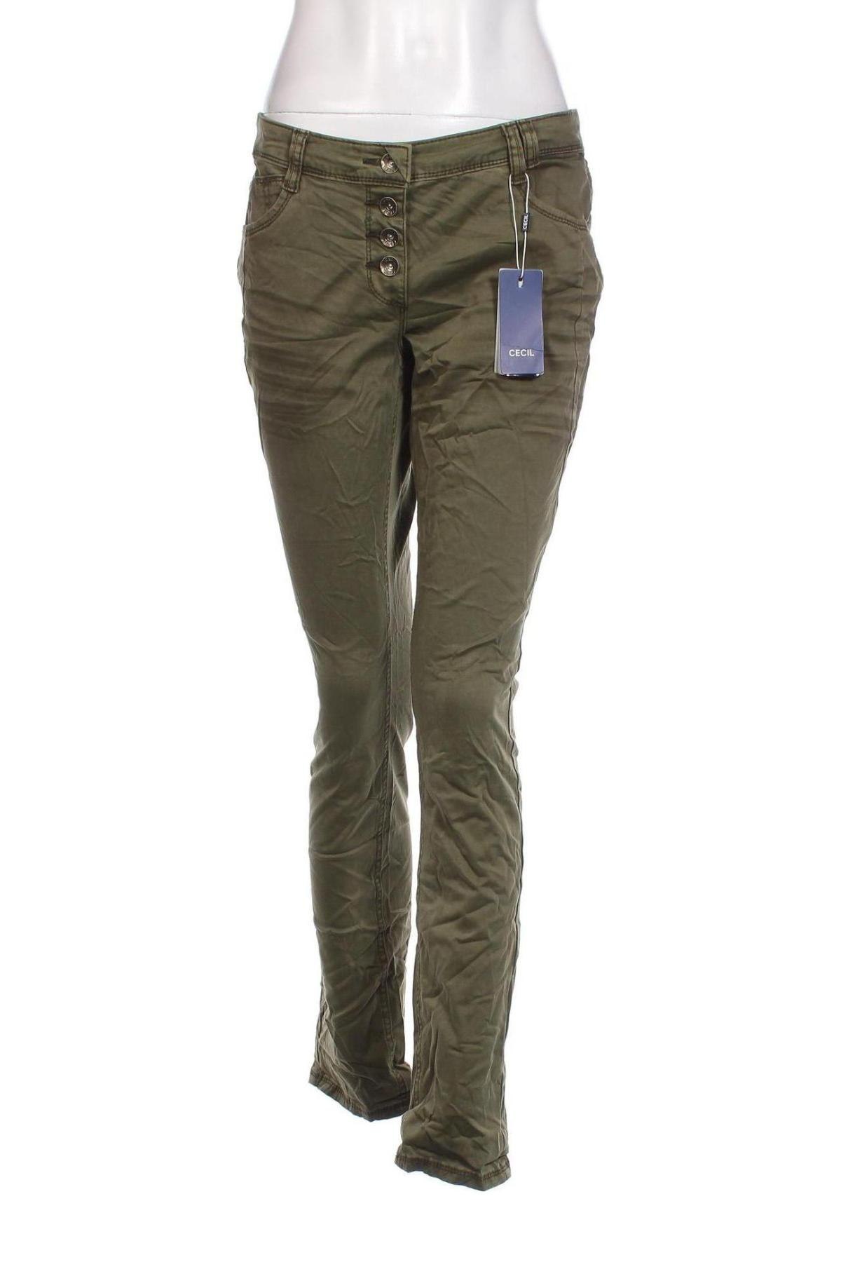 Dámské kalhoty  Cecil, Velikost M, Barva Zelená, Cena  202,00 Kč