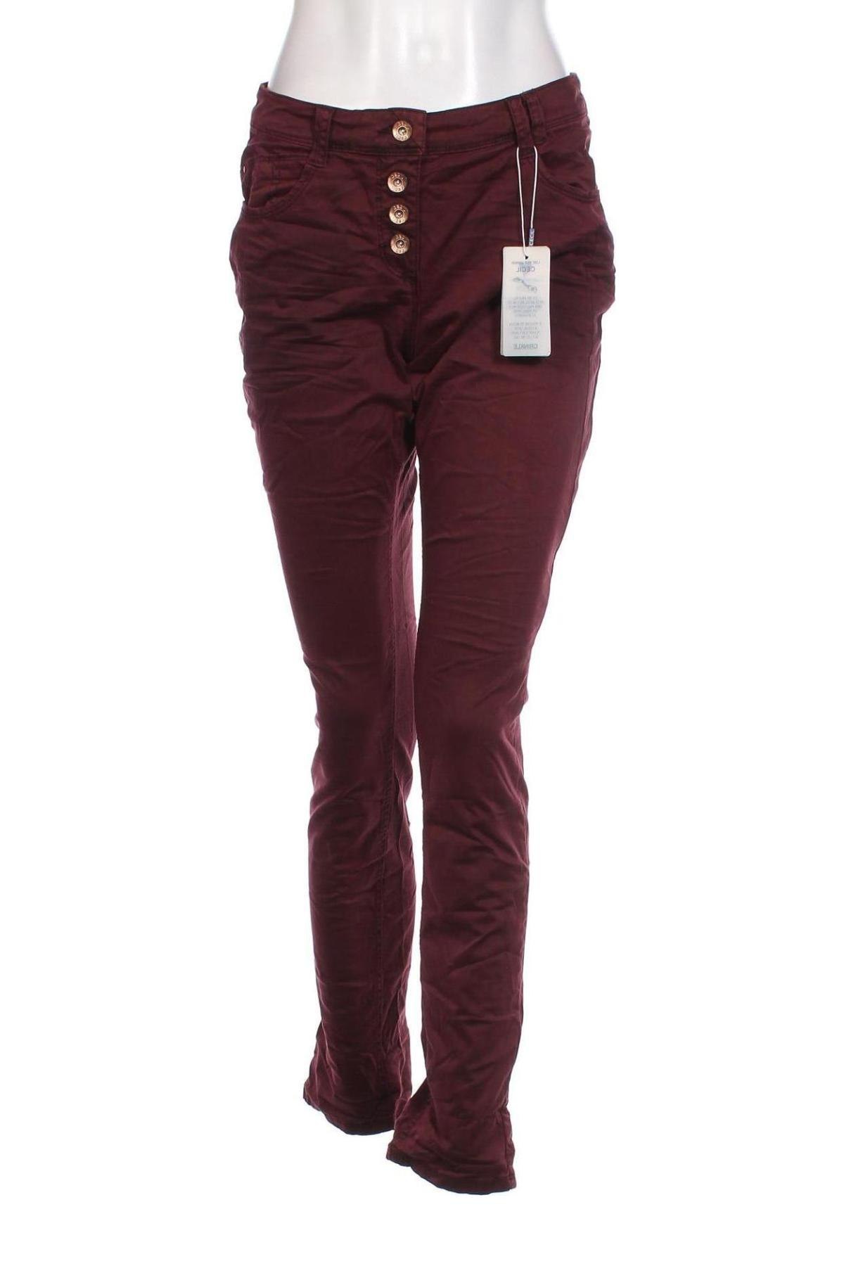 Γυναικείο παντελόνι Cecil, Μέγεθος M, Χρώμα Κόκκινο, Τιμή 5,38 €