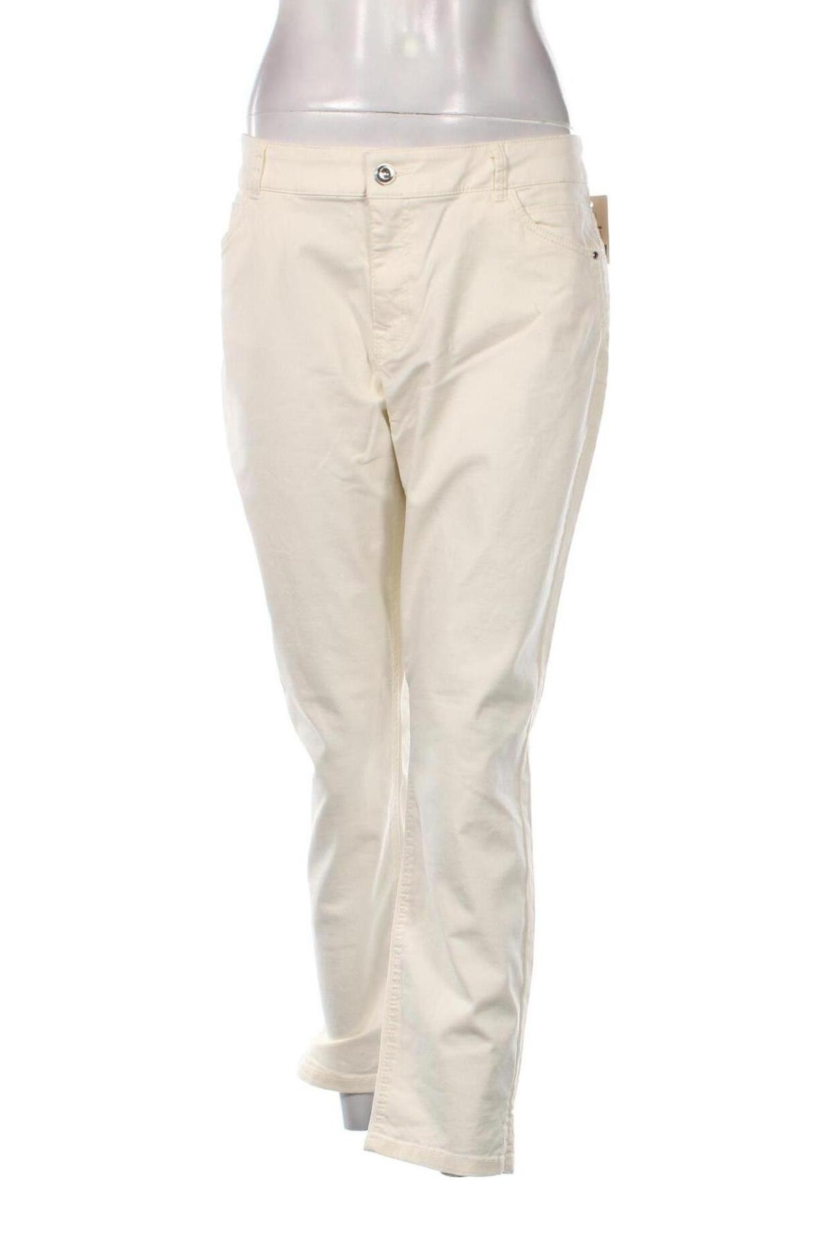 Дамски панталон Christian Berg, Размер XL, Цвят Екрю, Цена 26,52 лв.