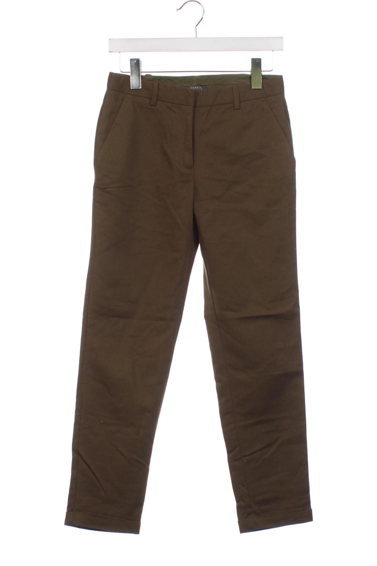 Pantaloni de femei Esprit, Mărime XS, Culoare Verde, Preț 11,45 Lei