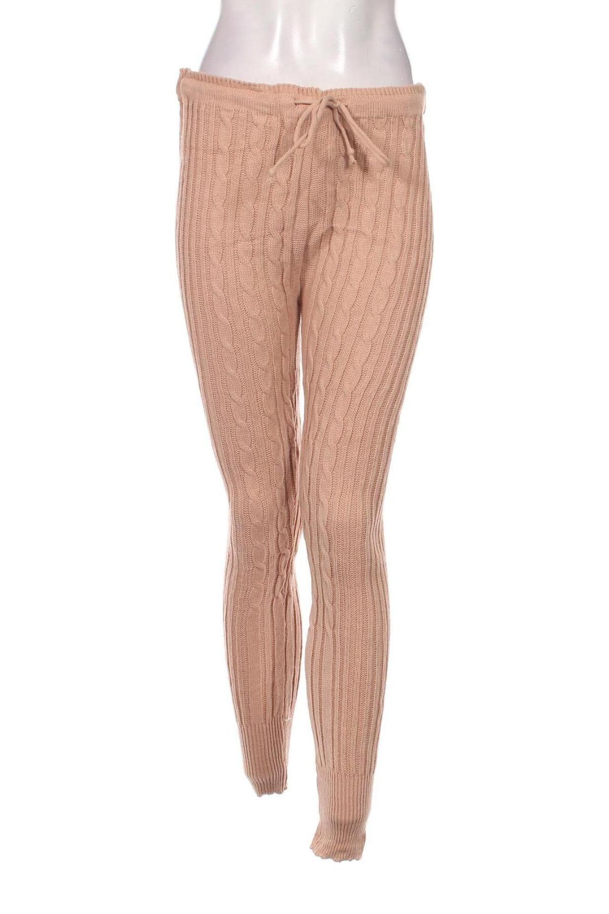 Pantaloni de femei Glamorous, Mărime M, Culoare Bej, Preț 15,26 Lei