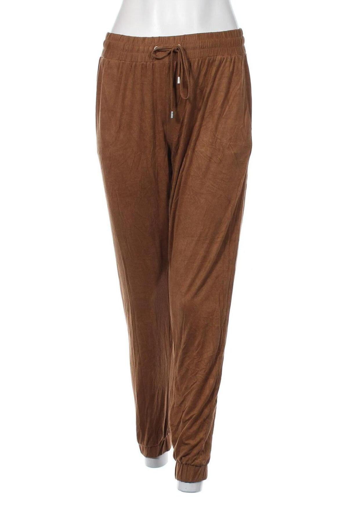 Дамски панталон Janina, Размер M, Цвят Кафяв, Цена 6,96 лв.