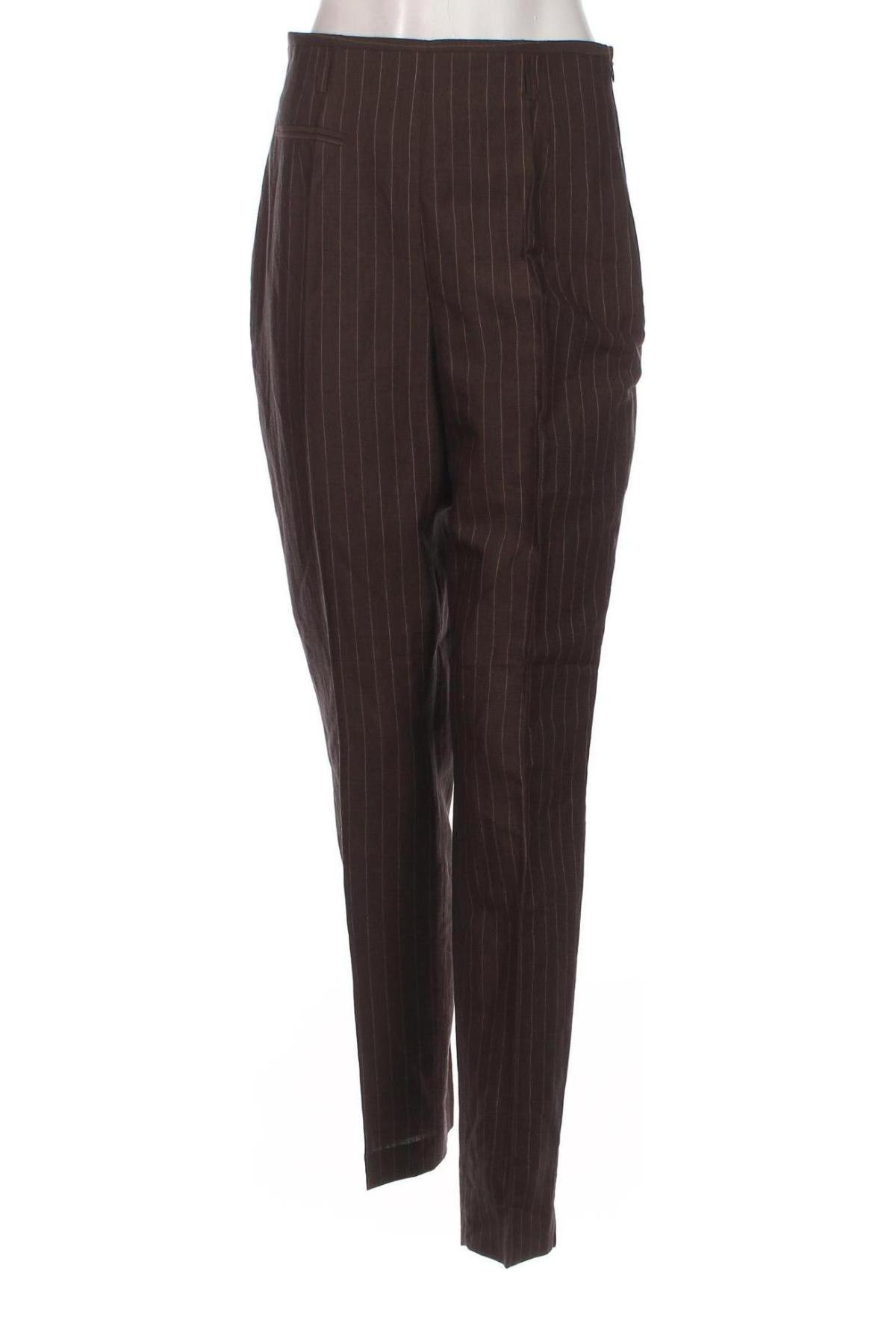 Дамски панталон Miel, Размер M, Цвят Кафяв, Цена 12,18 лв.