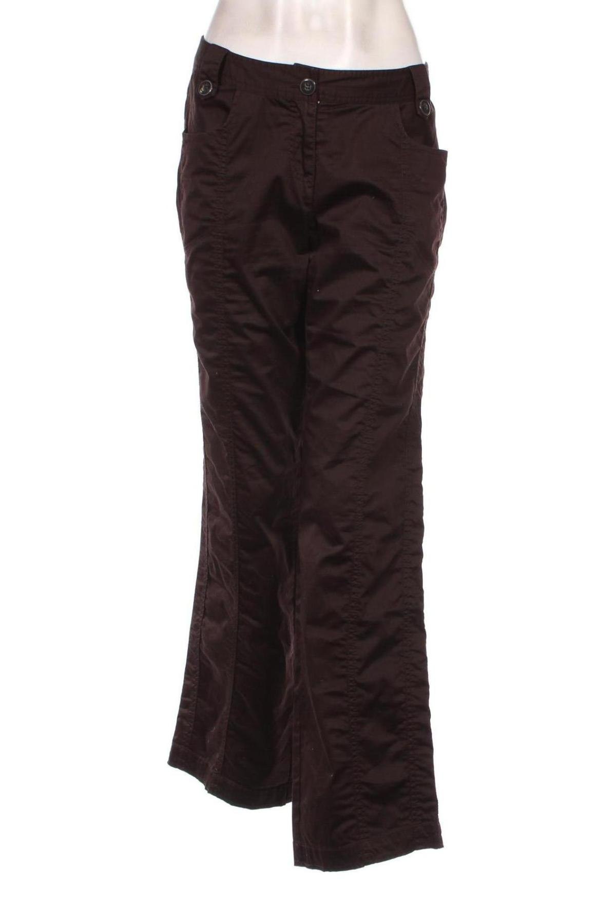 Γυναικείο παντελόνι One Touch, Μέγεθος M, Χρώμα Καφέ, Τιμή 2,67 €