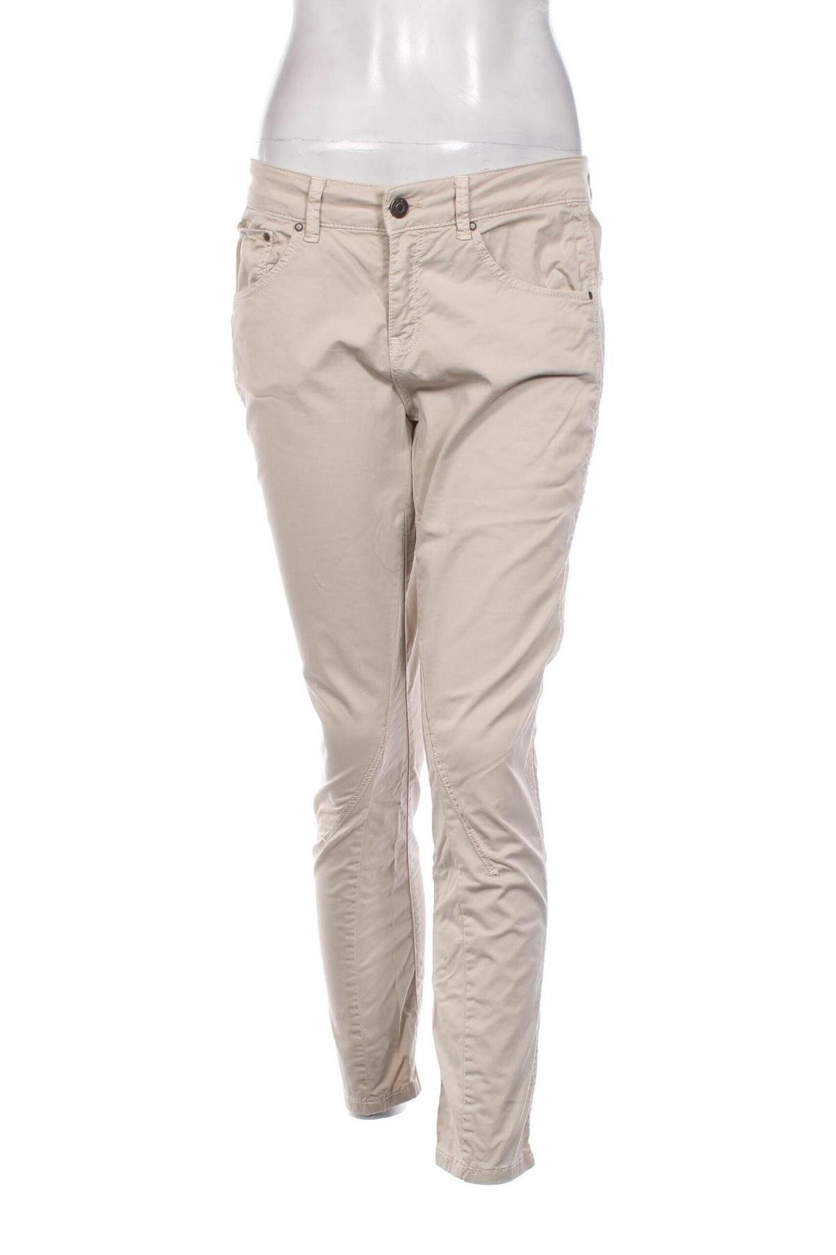 Pantaloni de femei Oui, Mărime S, Culoare Bej, Preț 19,34 Lei