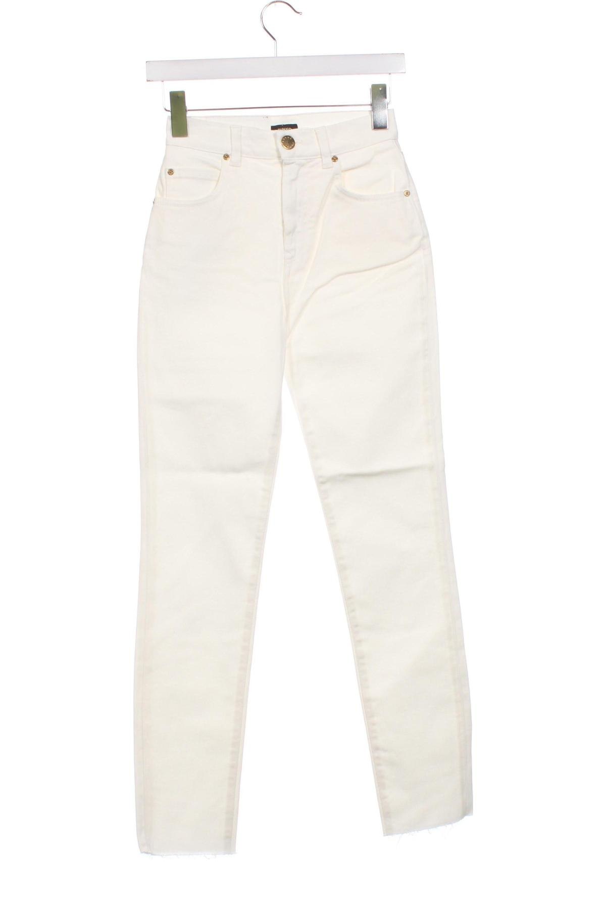 Дамски панталон Pinko, Размер XS, Цвят Бял, Цена 269,00 лв.