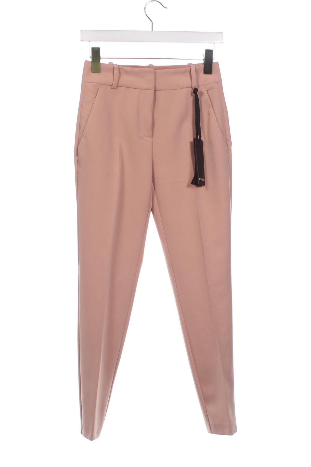 Pantaloni de femei Pinko, Mărime XXS, Culoare Roz, Preț 265,46 Lei