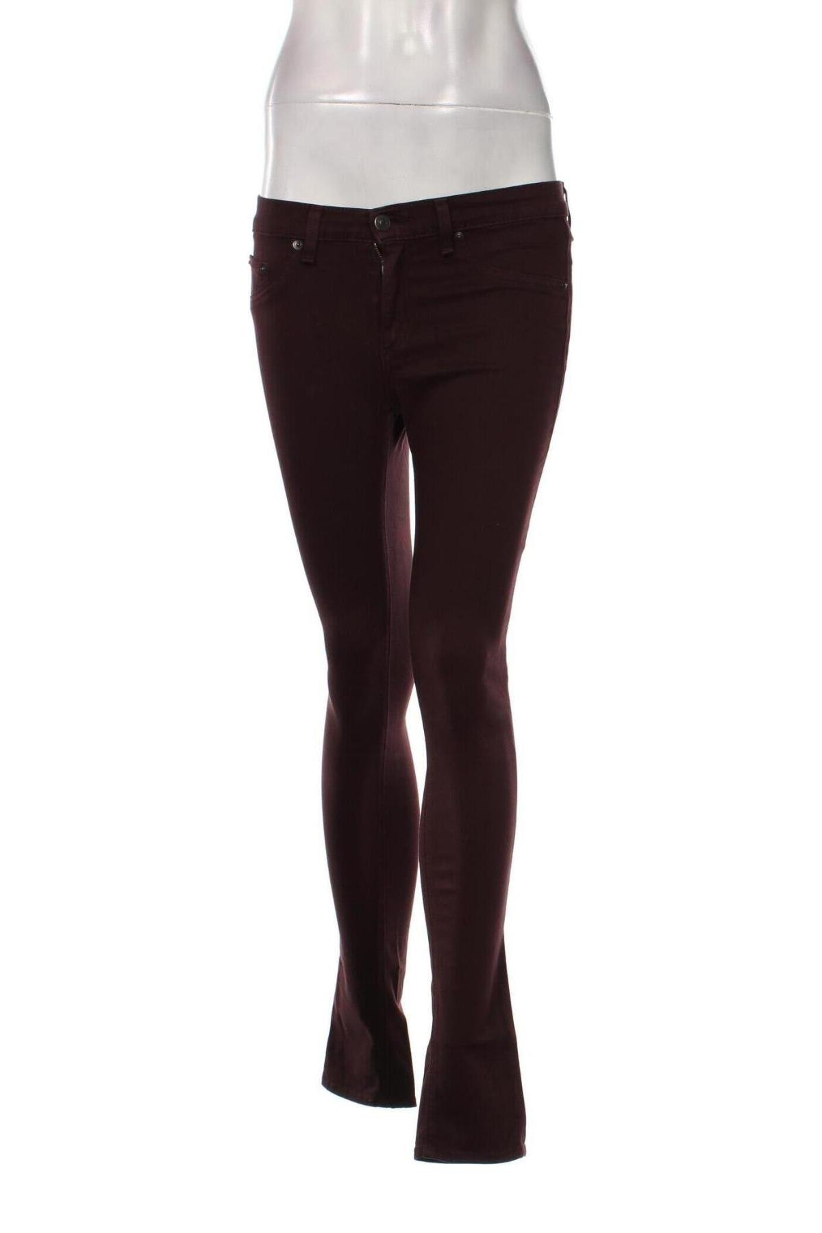 Дамски панталон Rag & Bone, Размер S, Цвят Червен, Цена 20,16 лв.