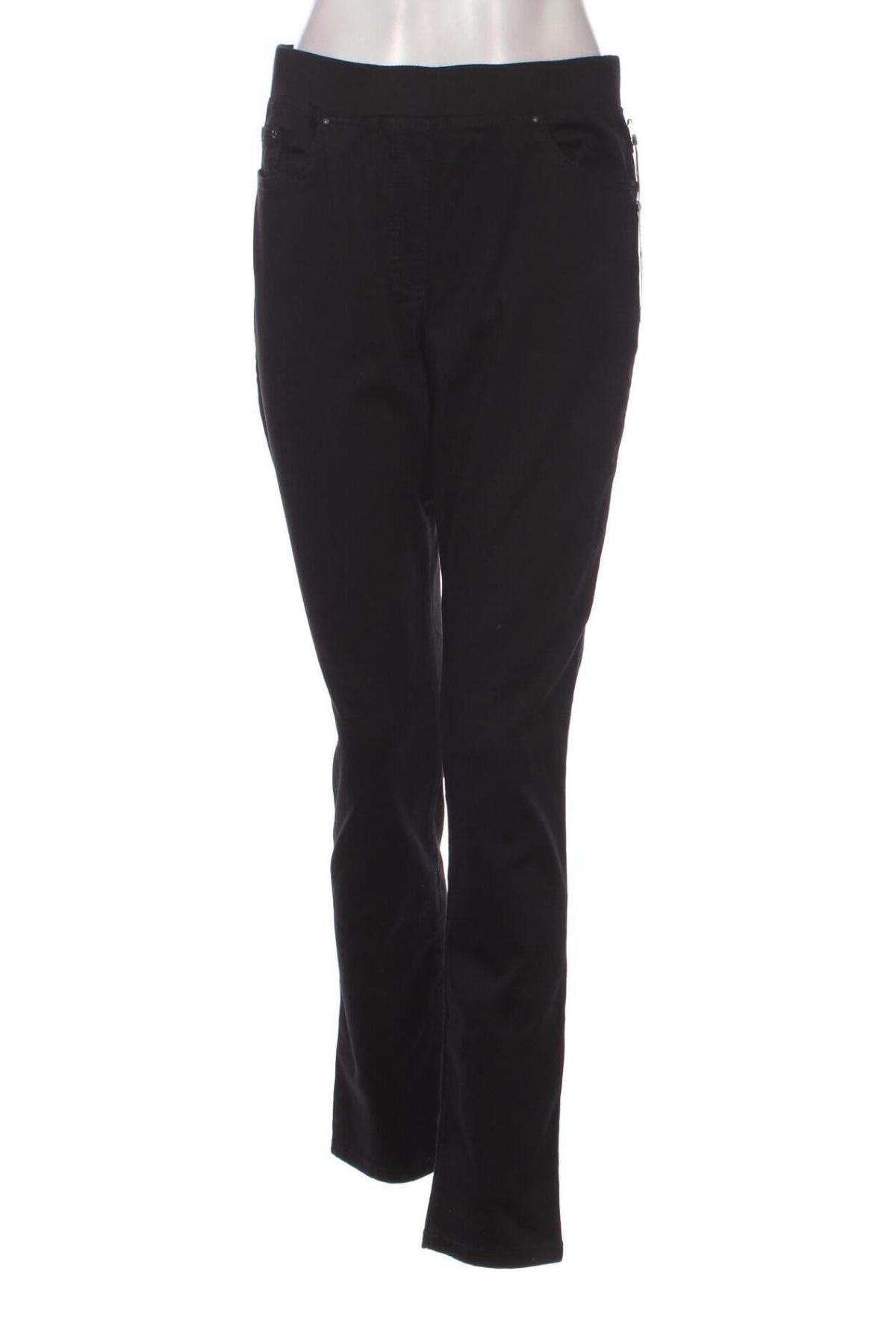 Дамски панталон Raphaela By Brax, Размер M, Цвят Черен, Цена 18,98 лв.