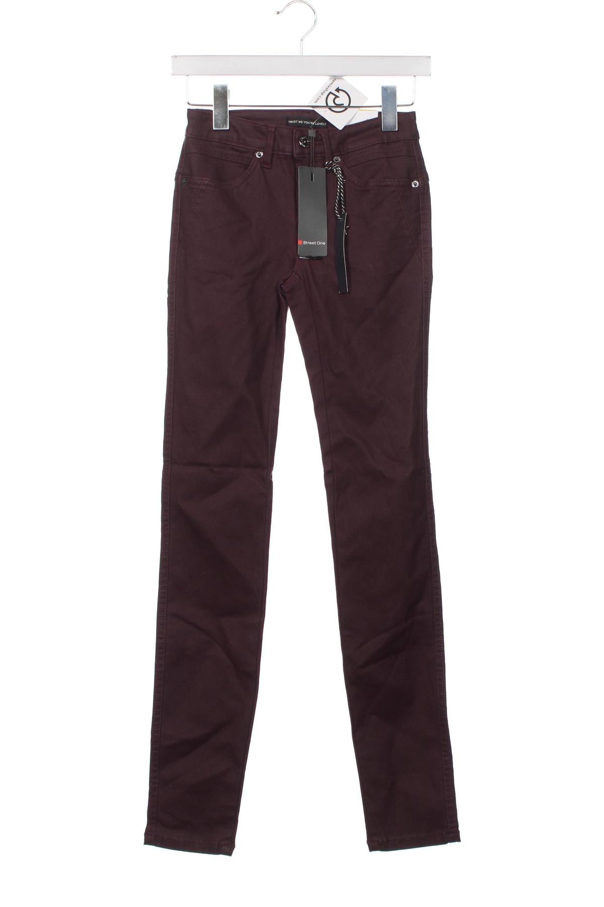 Pantaloni de femei Street One, Mărime XS, Culoare Mov, Preț 25,76 Lei