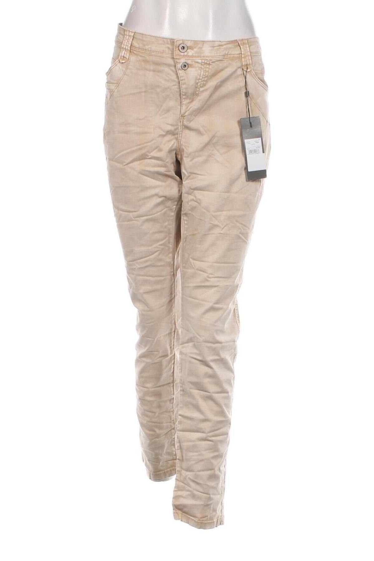 Damskie spodnie Street One, Rozmiar XL, Kolor Beżowy, Cena 41,74 zł