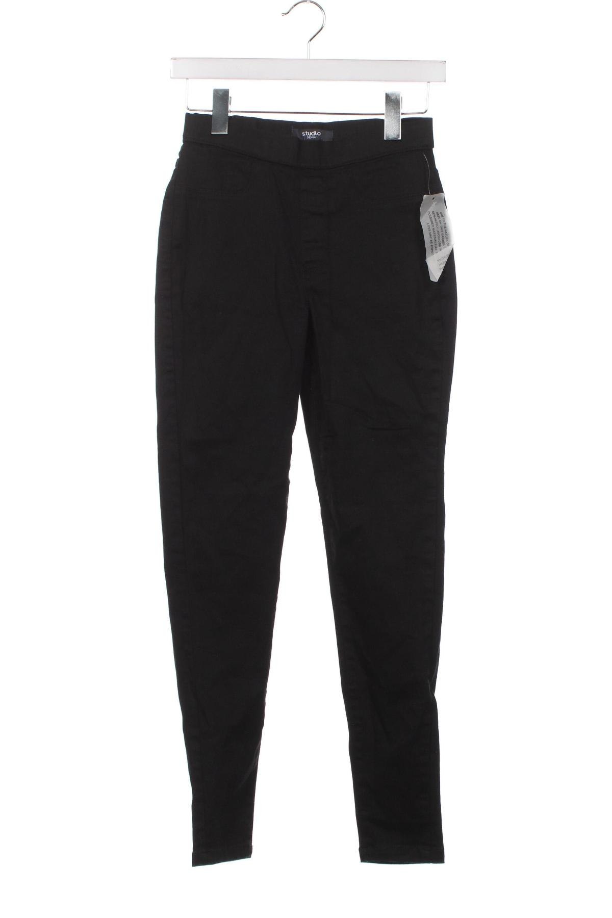 Дамски панталон Studio, Размер S, Цвят Черен, Цена 14,72 лв.