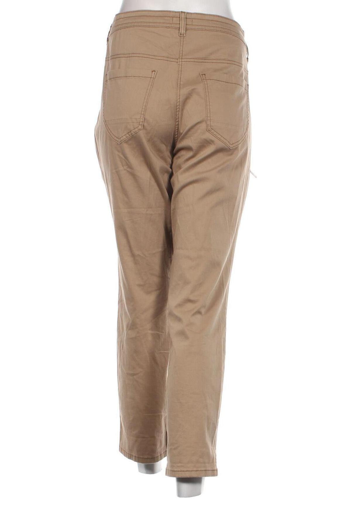 TOM TAILOR Le signore Pantaloni in tessuto con cuciture decorative 1032233, 14482 - Deep Black, 44