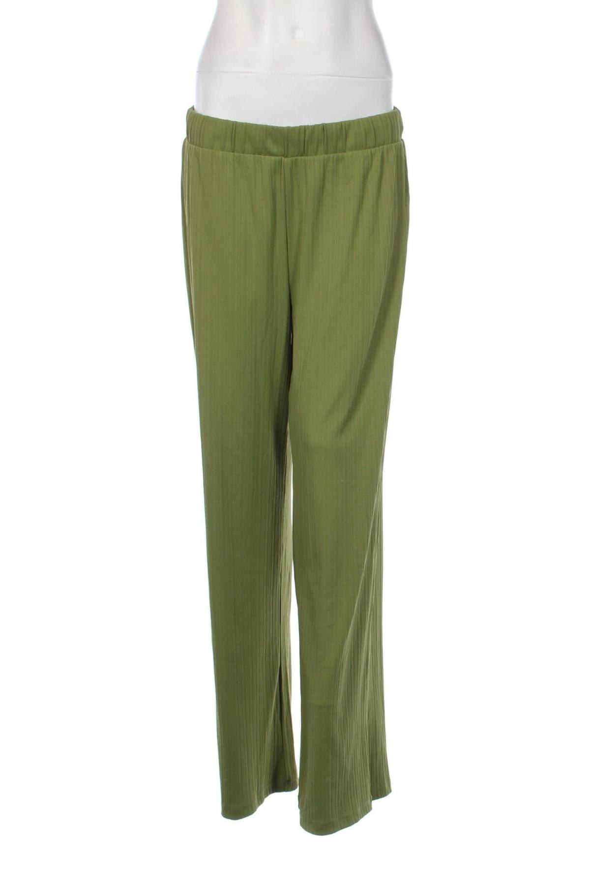 Pantaloni de femei VILA, Mărime L, Culoare Verde, Preț 49,74 Lei