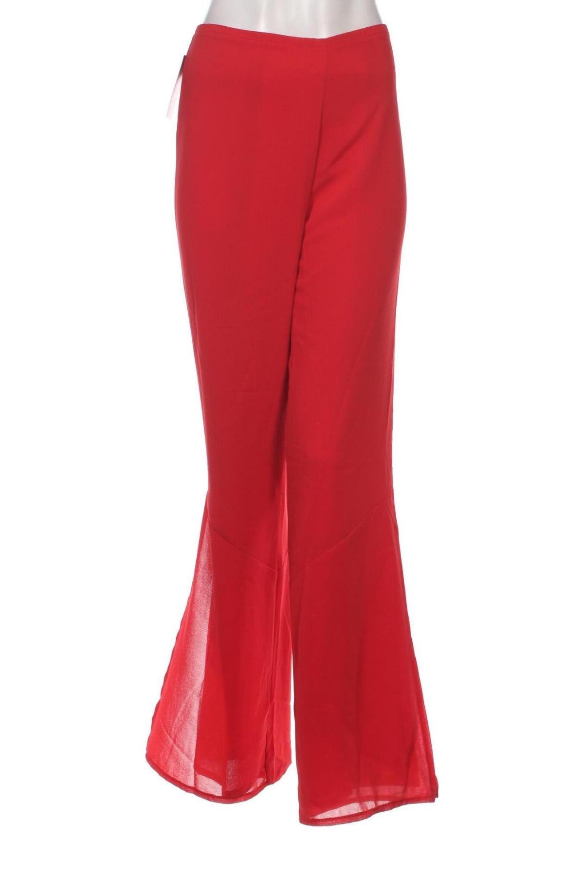 Дамски панталон Vertize Gala, Размер M, Цвят Червен, Цена 87,00 лв.