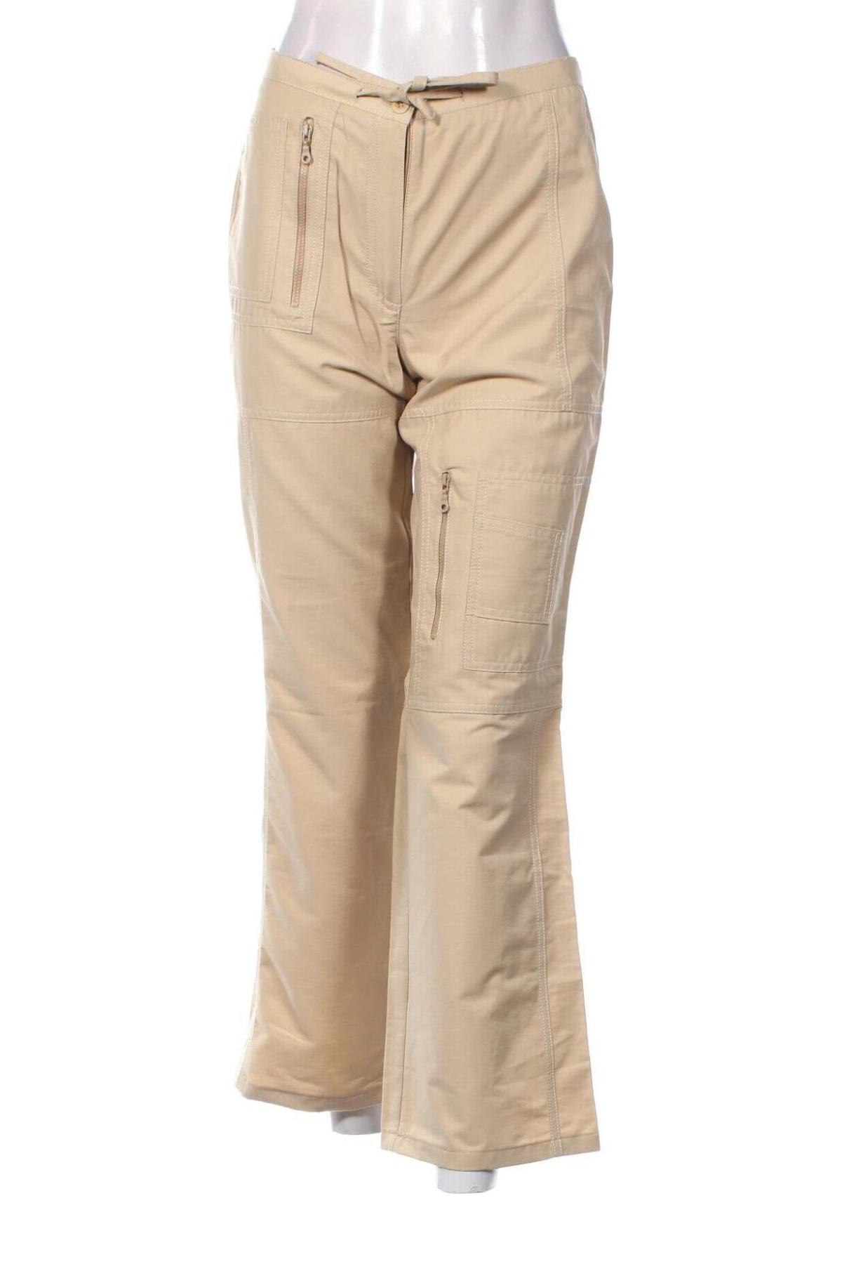 Pantaloni de femei Yoors, Mărime S, Culoare Bej, Preț 95,39 Lei