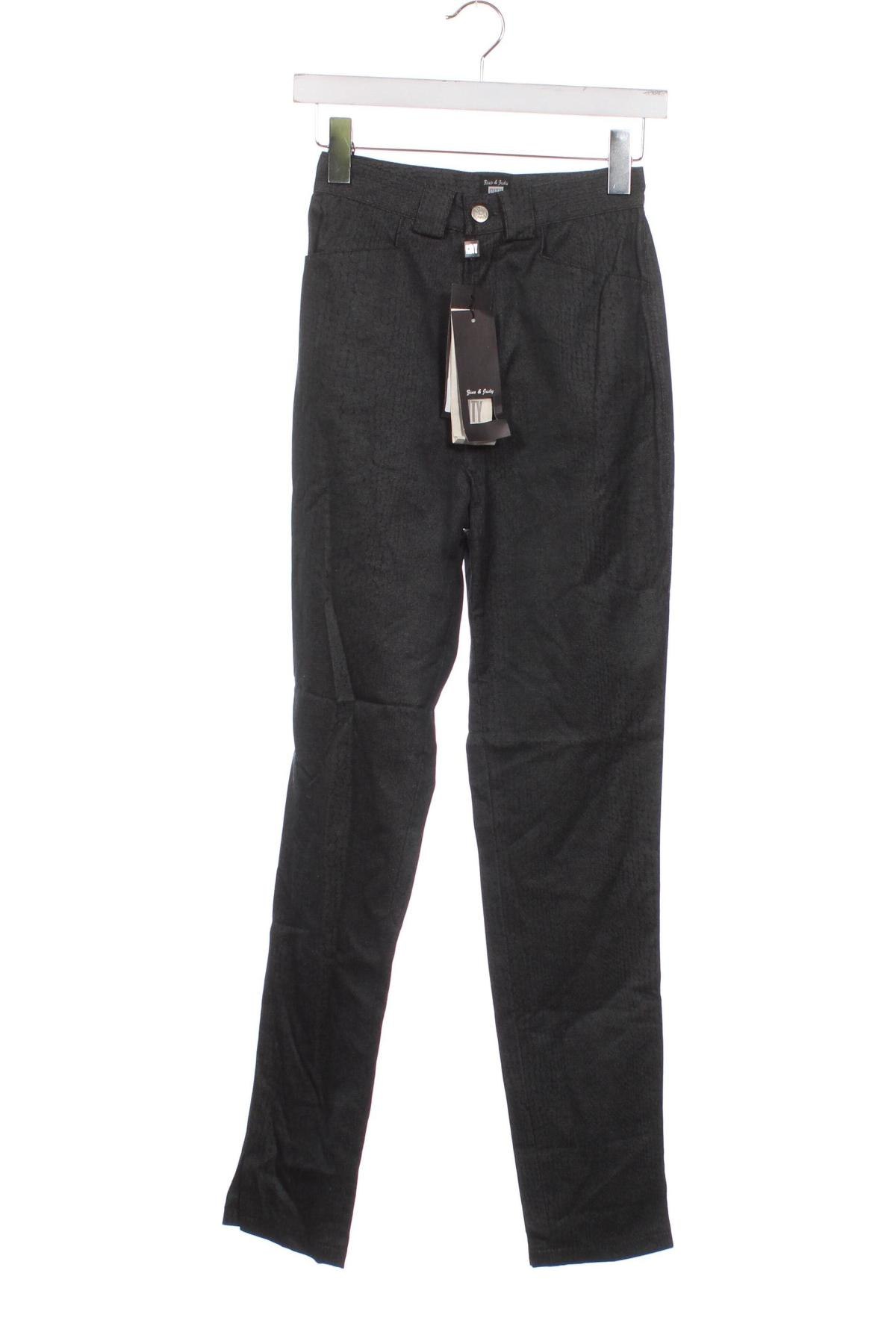 Γυναικείο παντελόνι Zino & Judy, Μέγεθος XS, Χρώμα Γκρί, Τιμή 6,64 €