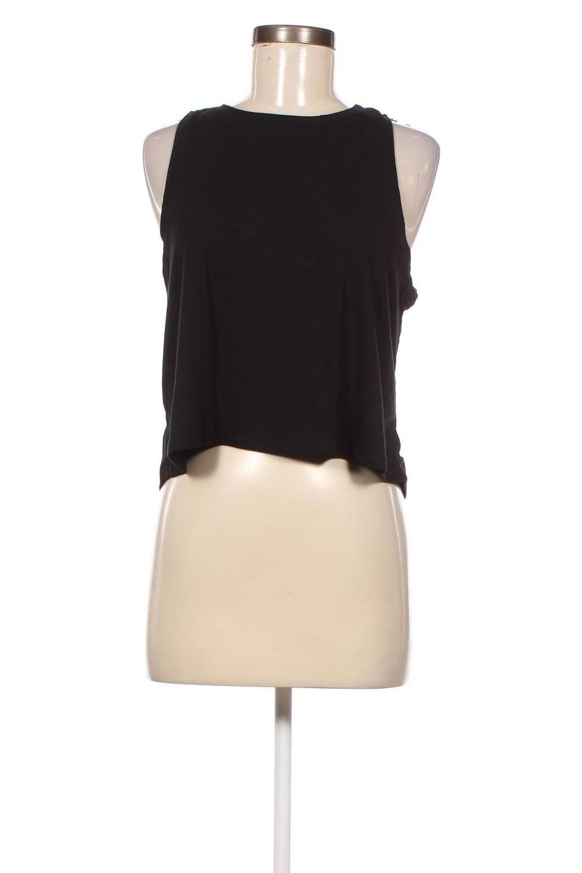 Γυναικείο αμάνικο μπλουζάκι, Μέγεθος S, Χρώμα Μαύρο, Τιμή 3,68 €