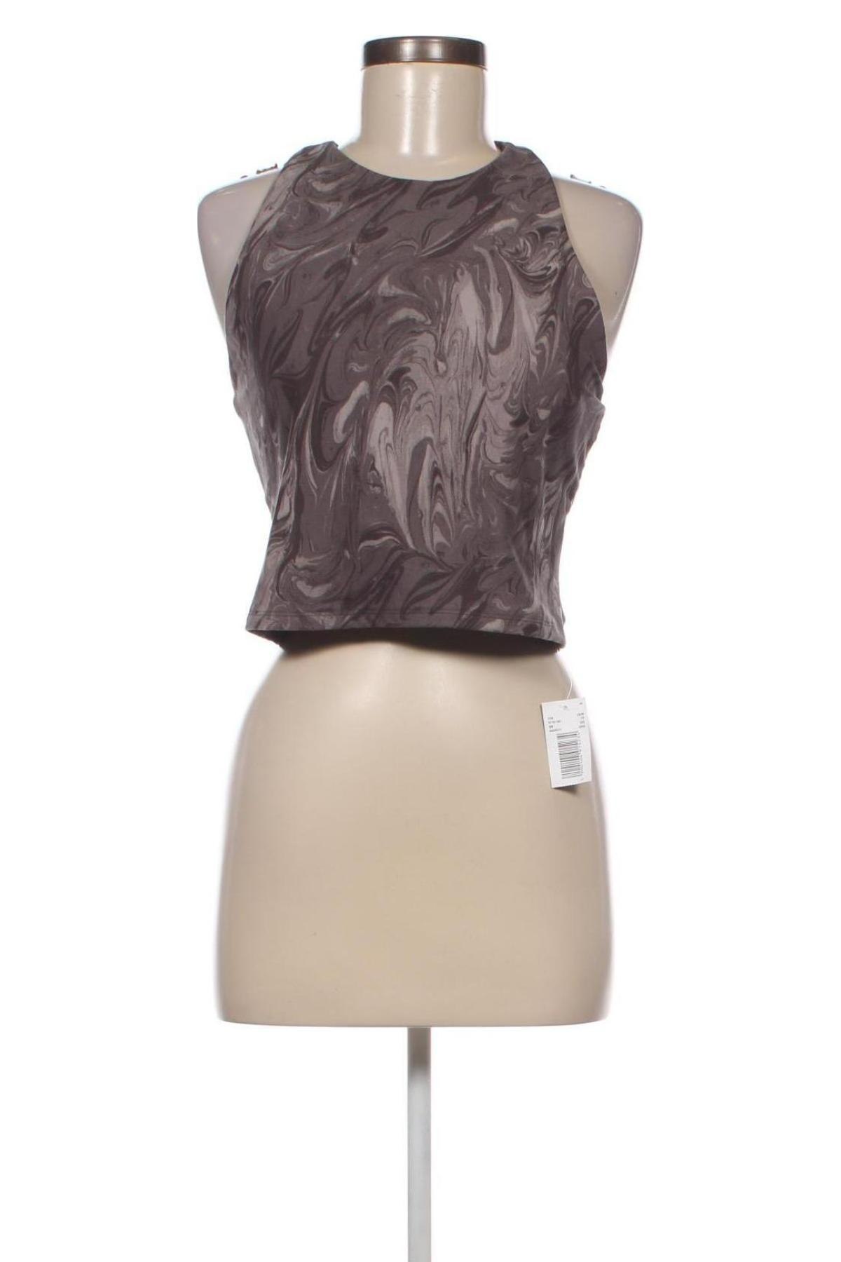 Γυναικείο αμάνικο μπλουζάκι Abercrombie & Fitch, Μέγεθος L, Χρώμα Γκρί, Τιμή 3,89 €