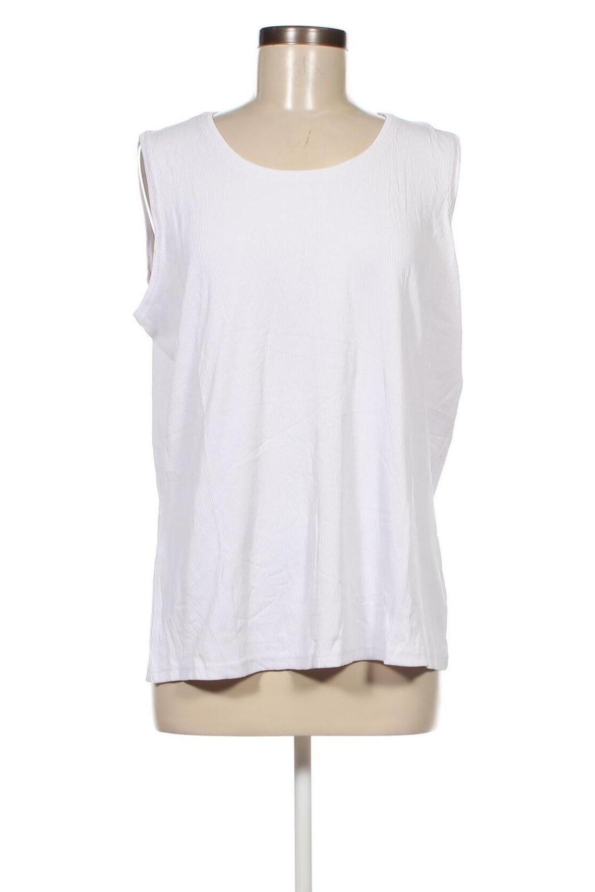 Γυναικείο αμάνικο μπλουζάκι Bonita, Μέγεθος XL, Χρώμα Λευκό, Τιμή 10,82 €