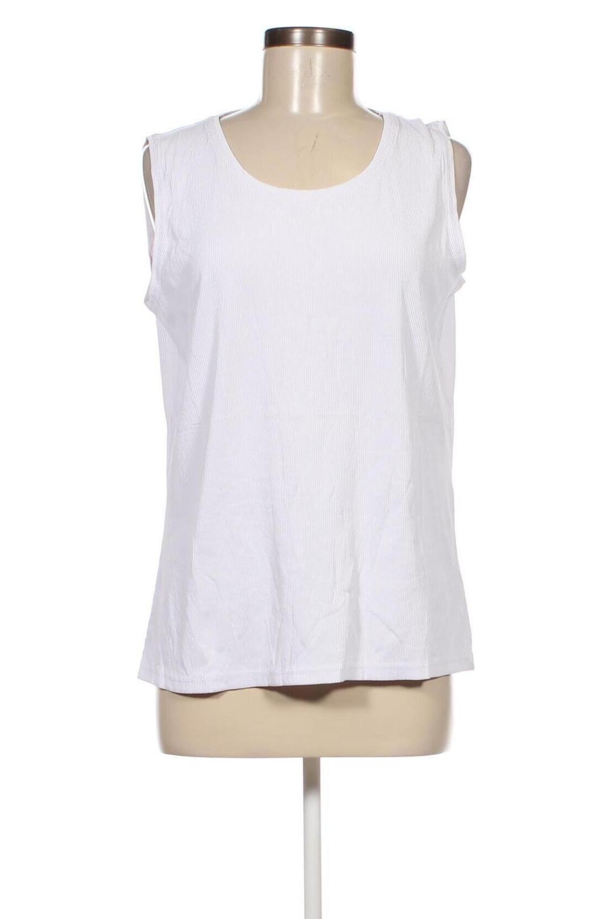 Γυναικείο αμάνικο μπλουζάκι Bonita, Μέγεθος L, Χρώμα Λευκό, Τιμή 10,82 €