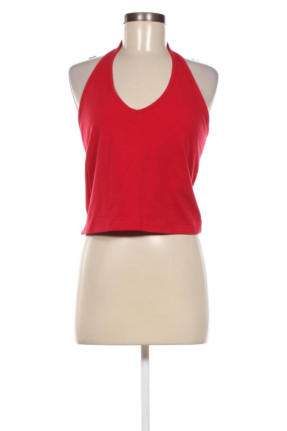 Γυναικείο αμάνικο μπλουζάκι Hollister, Μέγεθος XL, Χρώμα Κόκκινο, Τιμή 3,59 €