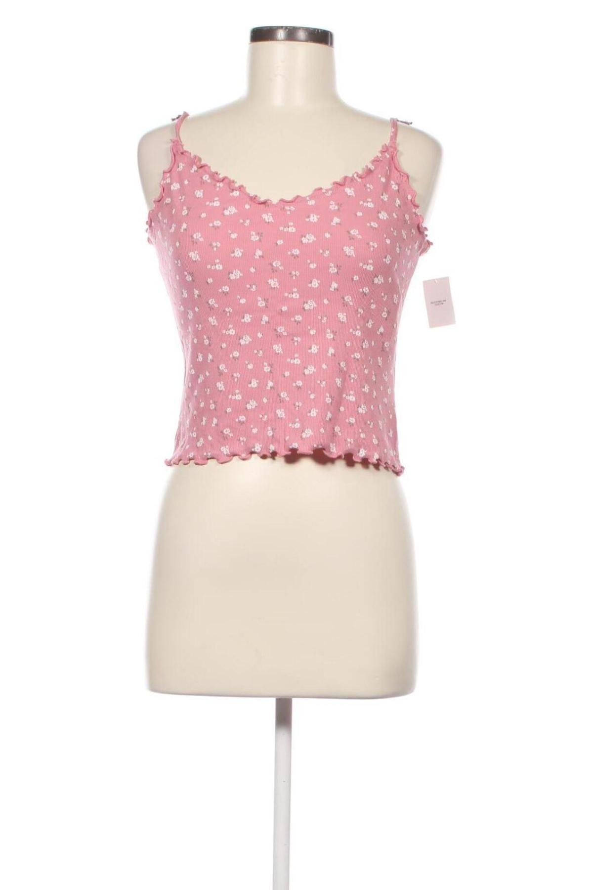 Damska koszulka na ramiączkach Hollister, Rozmiar XL, Kolor Różowy, Cena 17,78 zł