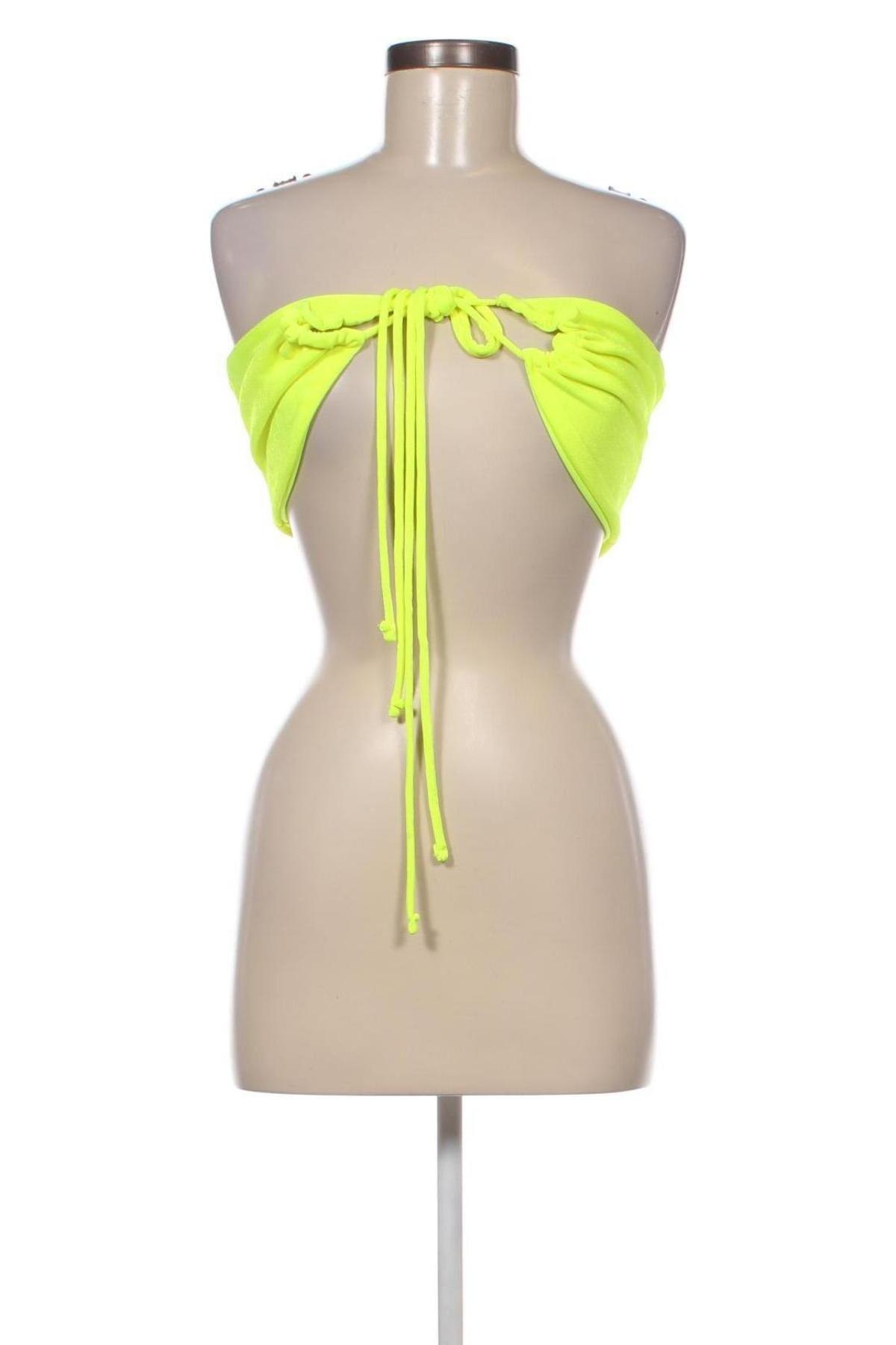 Γυναικείο αμάνικο μπλουζάκι Monki, Μέγεθος S, Χρώμα Πράσινο, Τιμή 3,82 €
