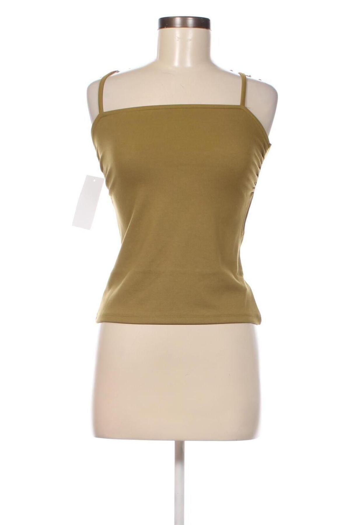 Γυναικείο αμάνικο μπλουζάκι NA-KD, Μέγεθος S, Χρώμα Πράσινο, Τιμή 4,34 €