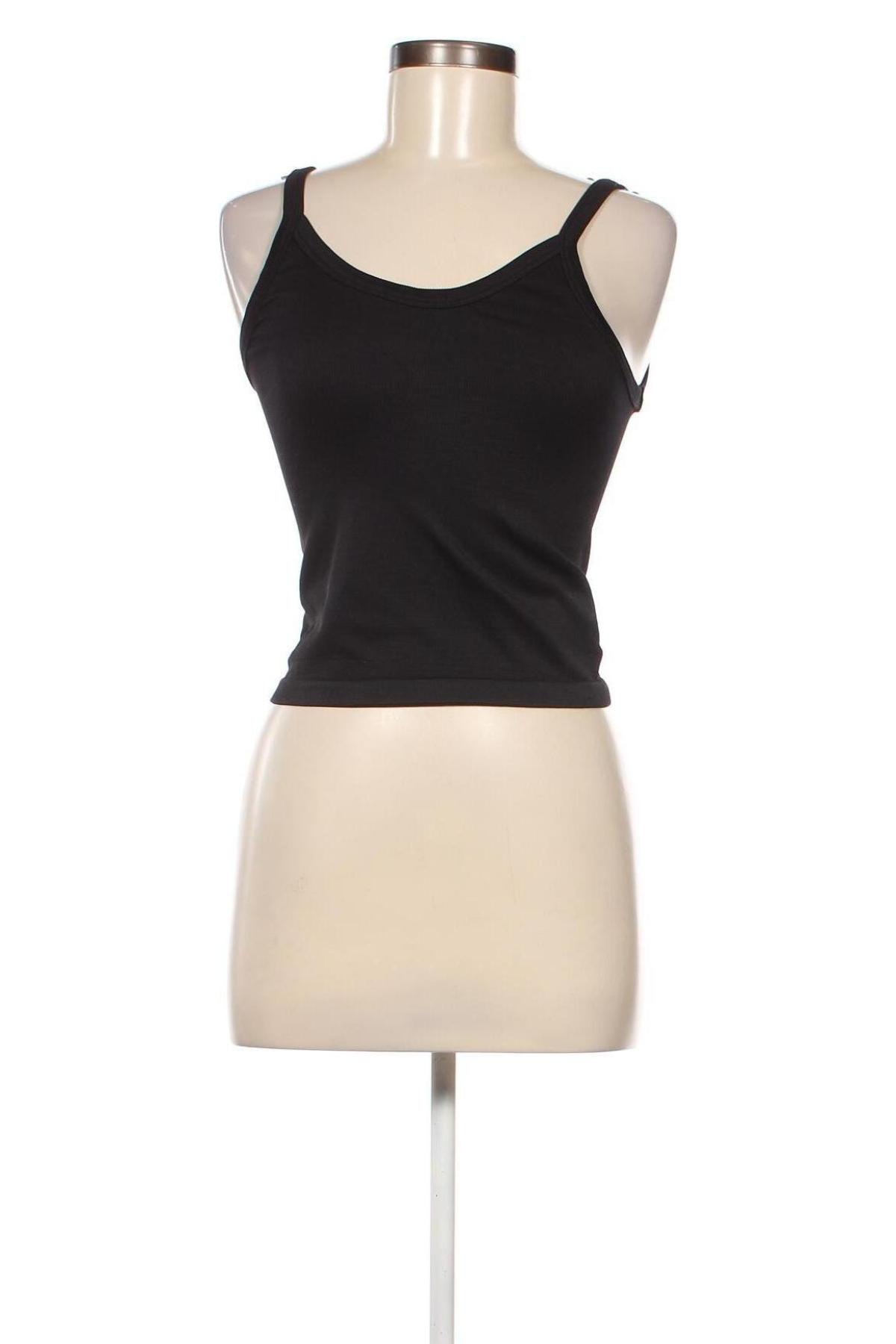 Γυναικείο αμάνικο μπλουζάκι NU-IN, Μέγεθος M, Χρώμα Μαύρο, Τιμή 5,53 €