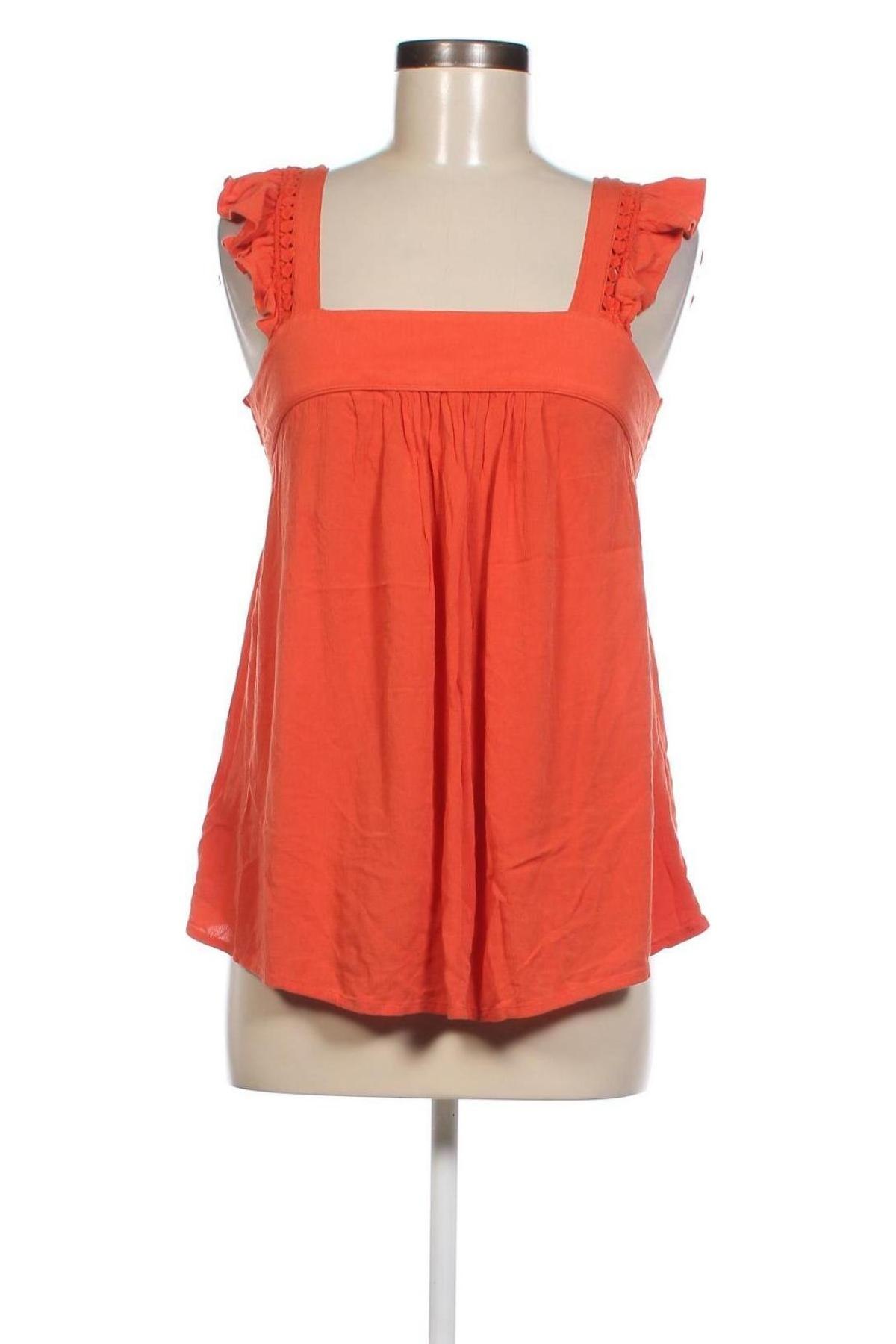 Γυναικείο αμάνικο μπλουζάκι Promod, Μέγεθος S, Χρώμα Πορτοκαλί, Τιμή 5,23 €