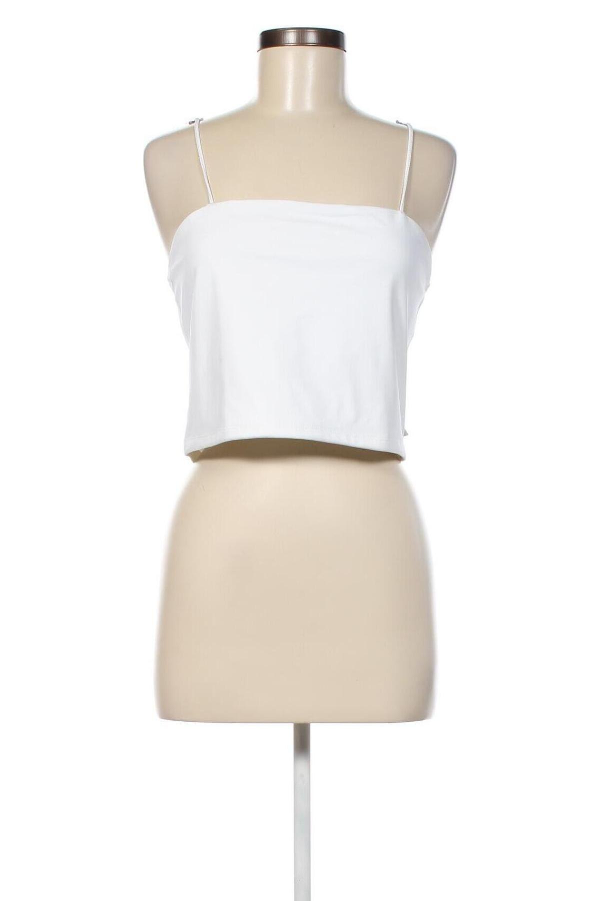 Damska koszulka na ramiączkach Q/S by S.Oliver, Rozmiar XL, Kolor Biały, Cena 36,33 zł