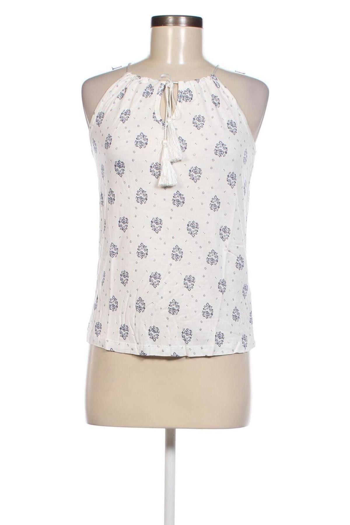 Γυναικείο αμάνικο μπλουζάκι S.Oliver, Μέγεθος XXS, Χρώμα Λευκό, Τιμή 4,78 €