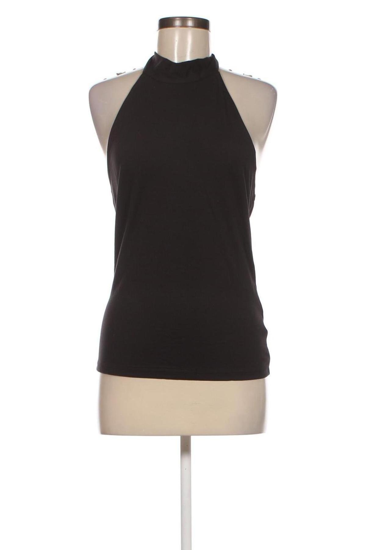 Γυναικείο αμάνικο μπλουζάκι VILA, Μέγεθος M, Χρώμα Μαύρο, Τιμή 3,48 €