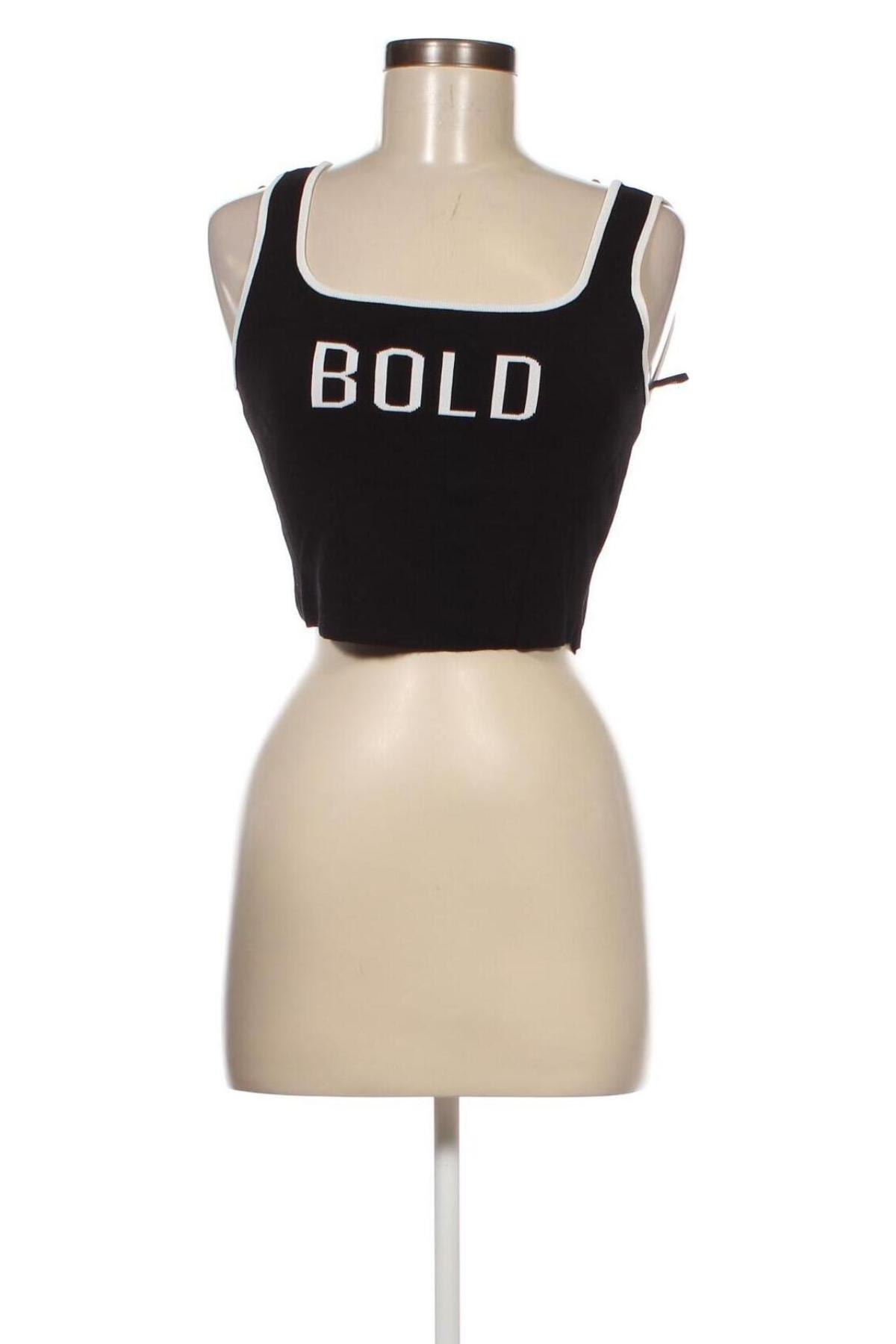 Γυναικείο αμάνικο μπλουζάκι Vero Moda, Μέγεθος M, Χρώμα Μαύρο, Τιμή 4,73 €