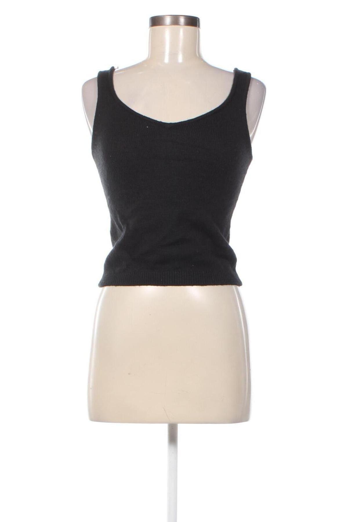 Γυναικείο αμάνικο μπλουζάκι Vero Moda, Μέγεθος M, Χρώμα Μαύρο, Τιμή 6,26 €