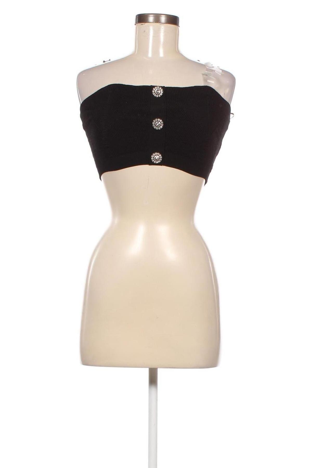 Γυναικείο αμάνικο μπλουζάκι Vero Moda, Μέγεθος XS, Χρώμα Μαύρο, Τιμή 6,54 €