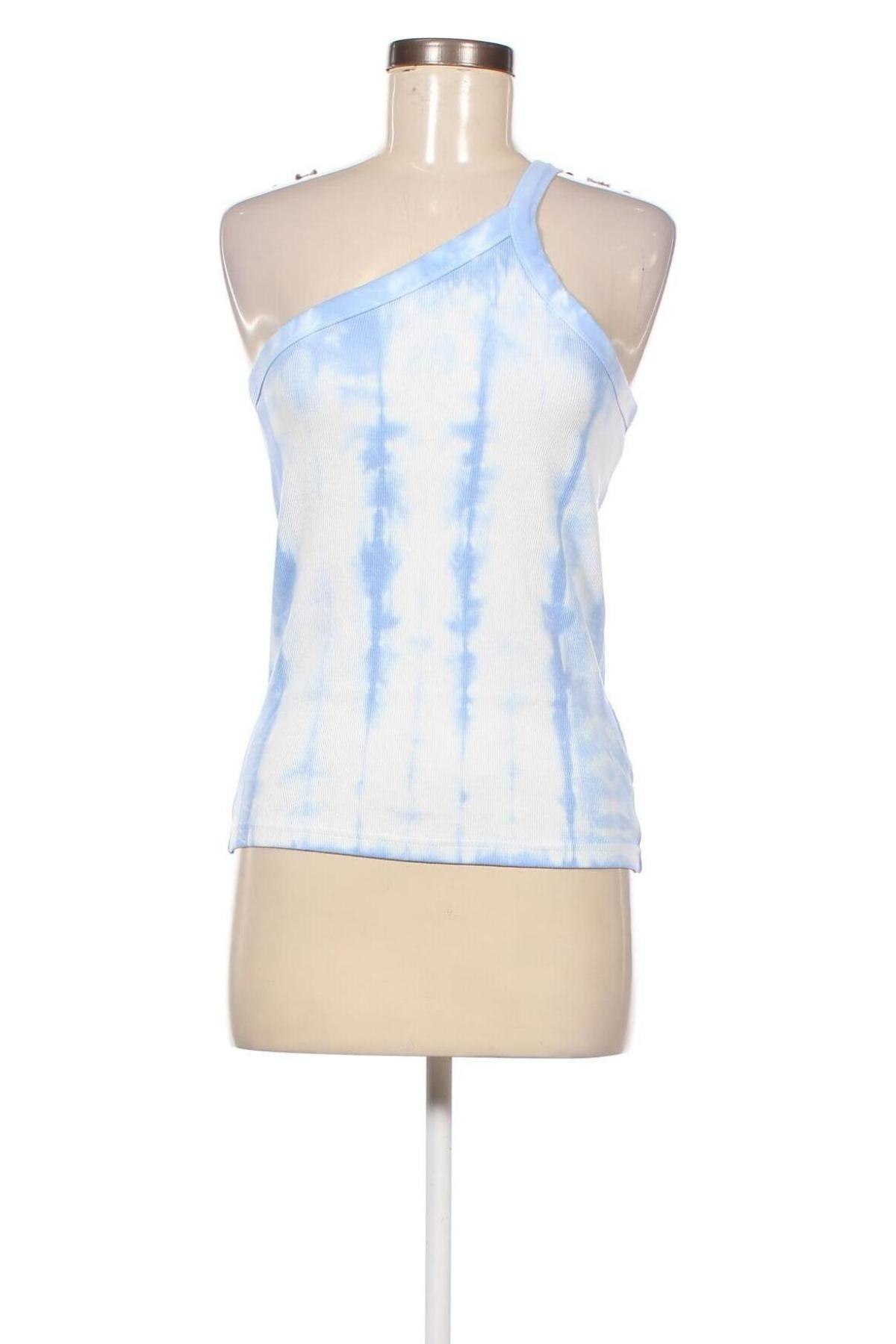 Γυναικείο αμάνικο μπλουζάκι Weekday, Μέγεθος L, Χρώμα Μπλέ, Τιμή 3,57 €