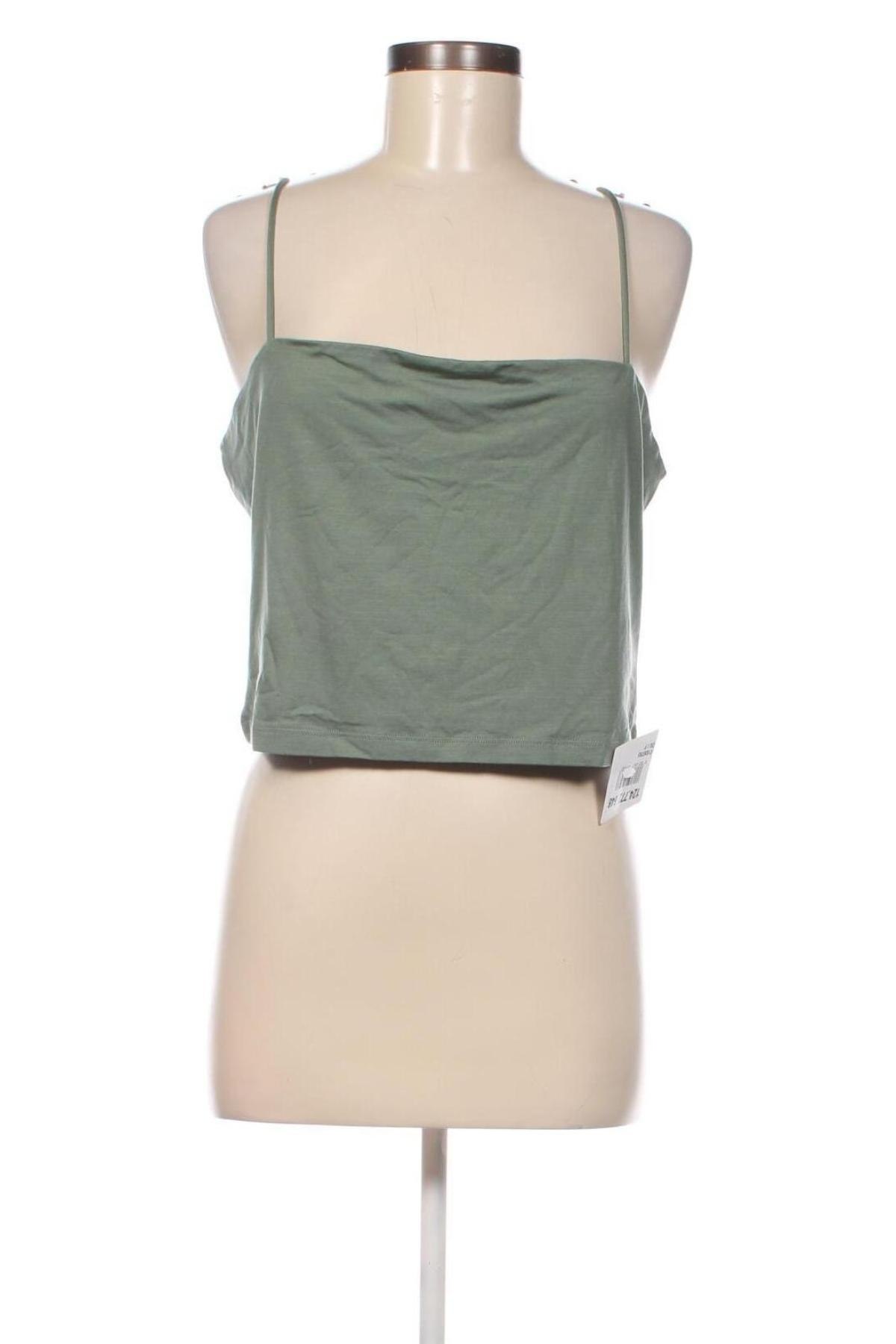 Damska koszulka na ramiączkach Zign, Rozmiar XL, Kolor Zielony, Cena 20,87 zł