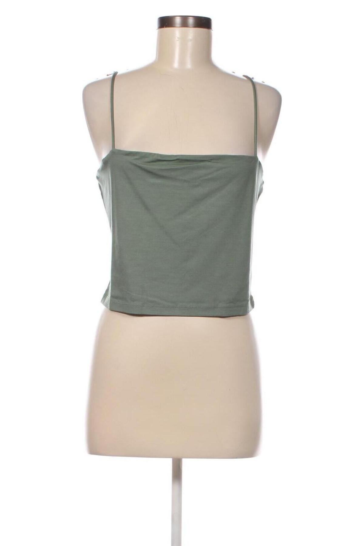 Γυναικείο αμάνικο μπλουζάκι Zign, Μέγεθος L, Χρώμα Πράσινο, Τιμή 2,39 €