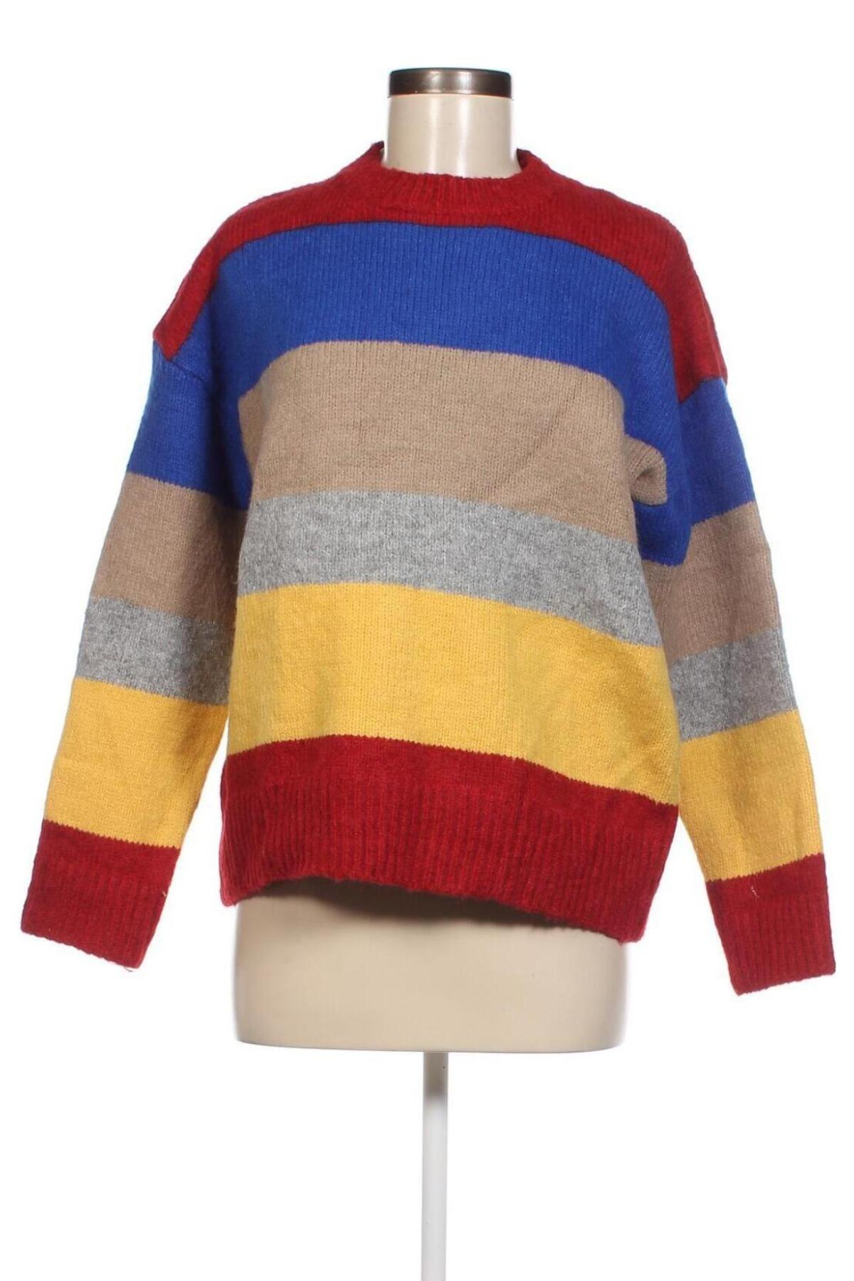 Дамски пуловер, Размер L, Цвят Многоцветен, Цена 5,51 лв.