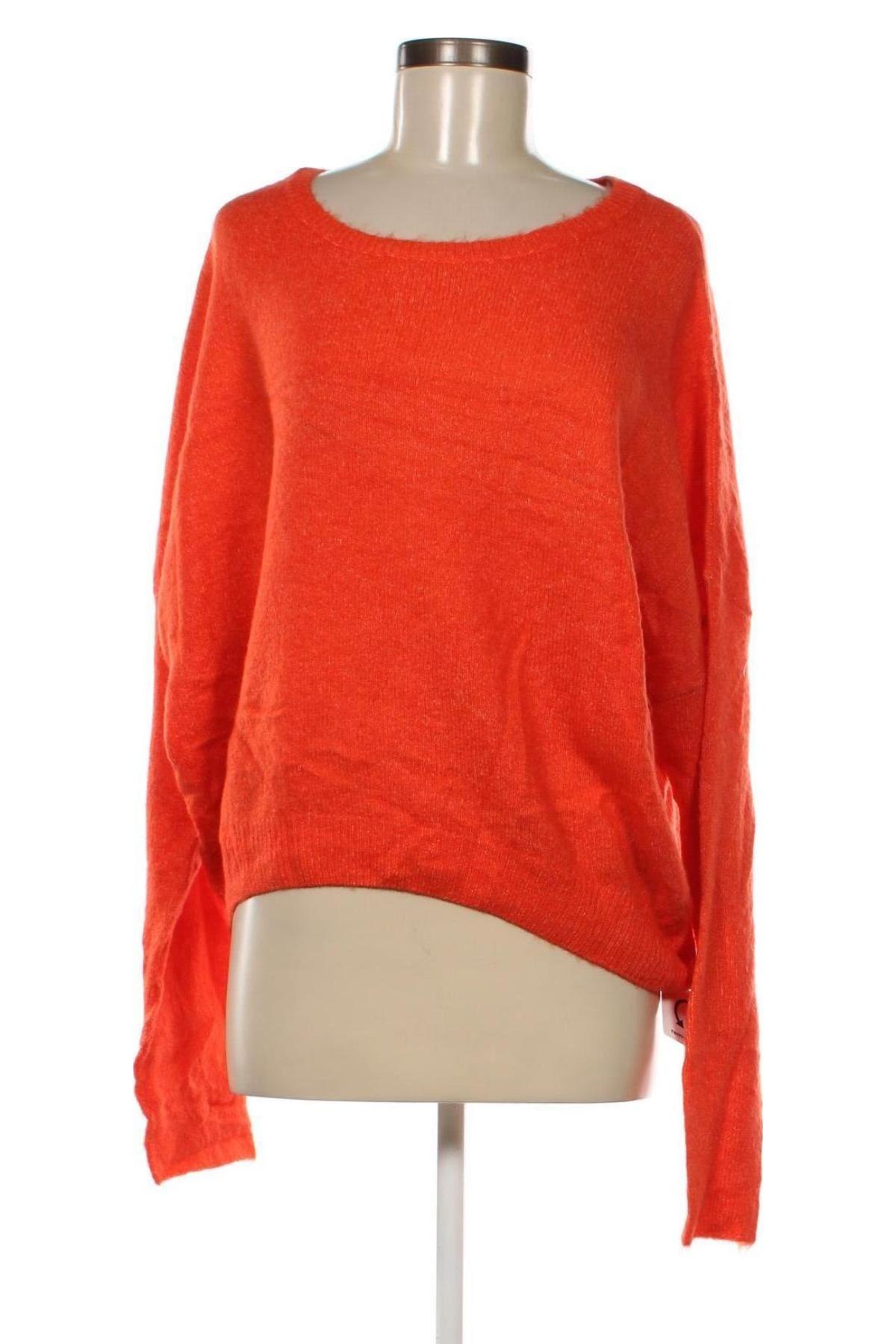 Дамски пуловер, Размер L, Цвят Оранжев, Цена 5,51 лв.