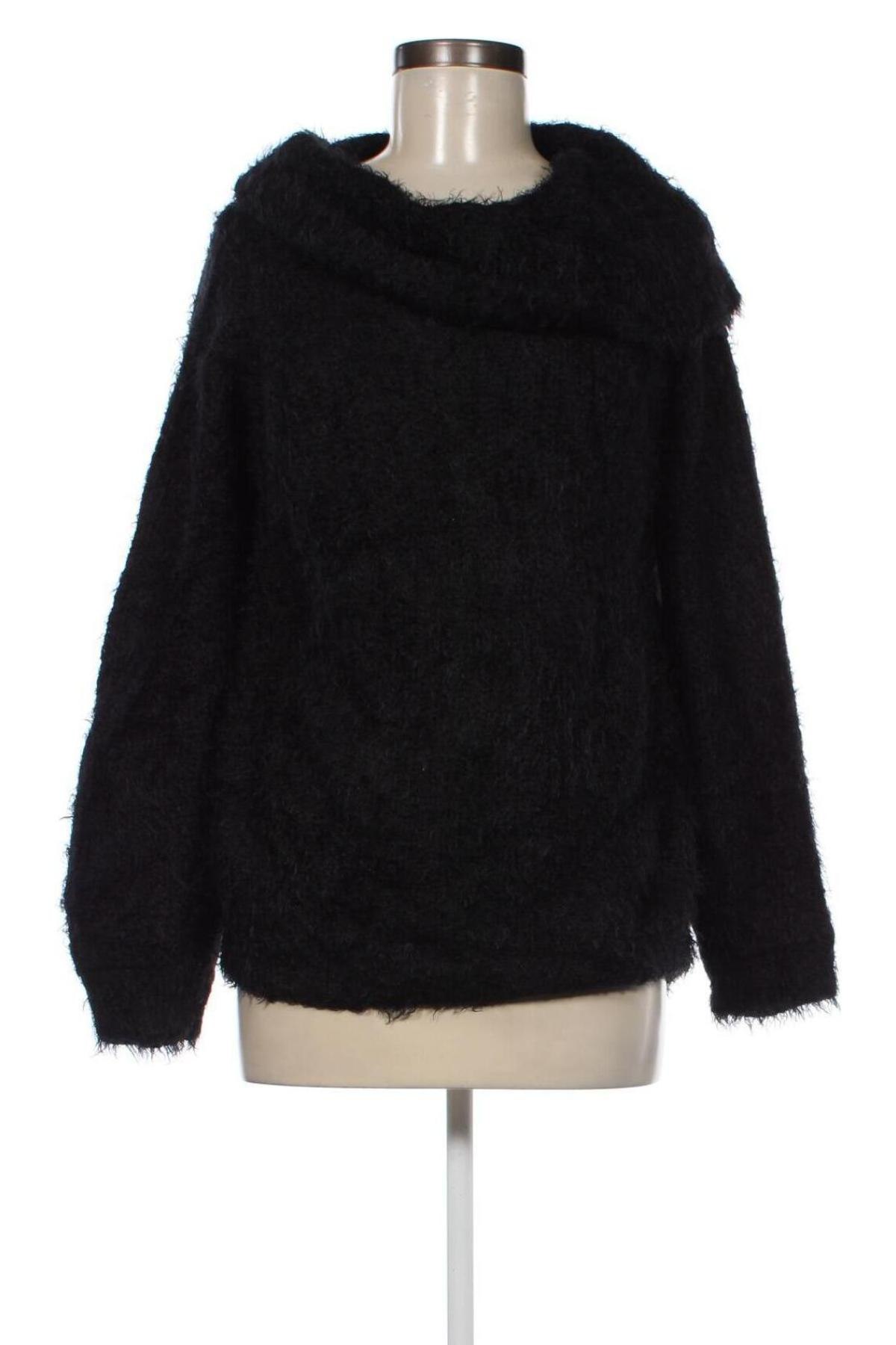 Γυναικείο πουλόβερ, Μέγεθος M, Χρώμα Μαύρο, Τιμή 3,41 €