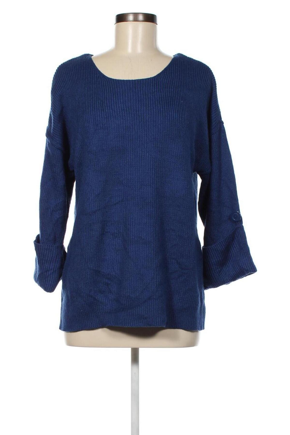 Γυναικείο πουλόβερ A.N.A., Μέγεθος XL, Χρώμα Μπλέ, Τιμή 6,28 €