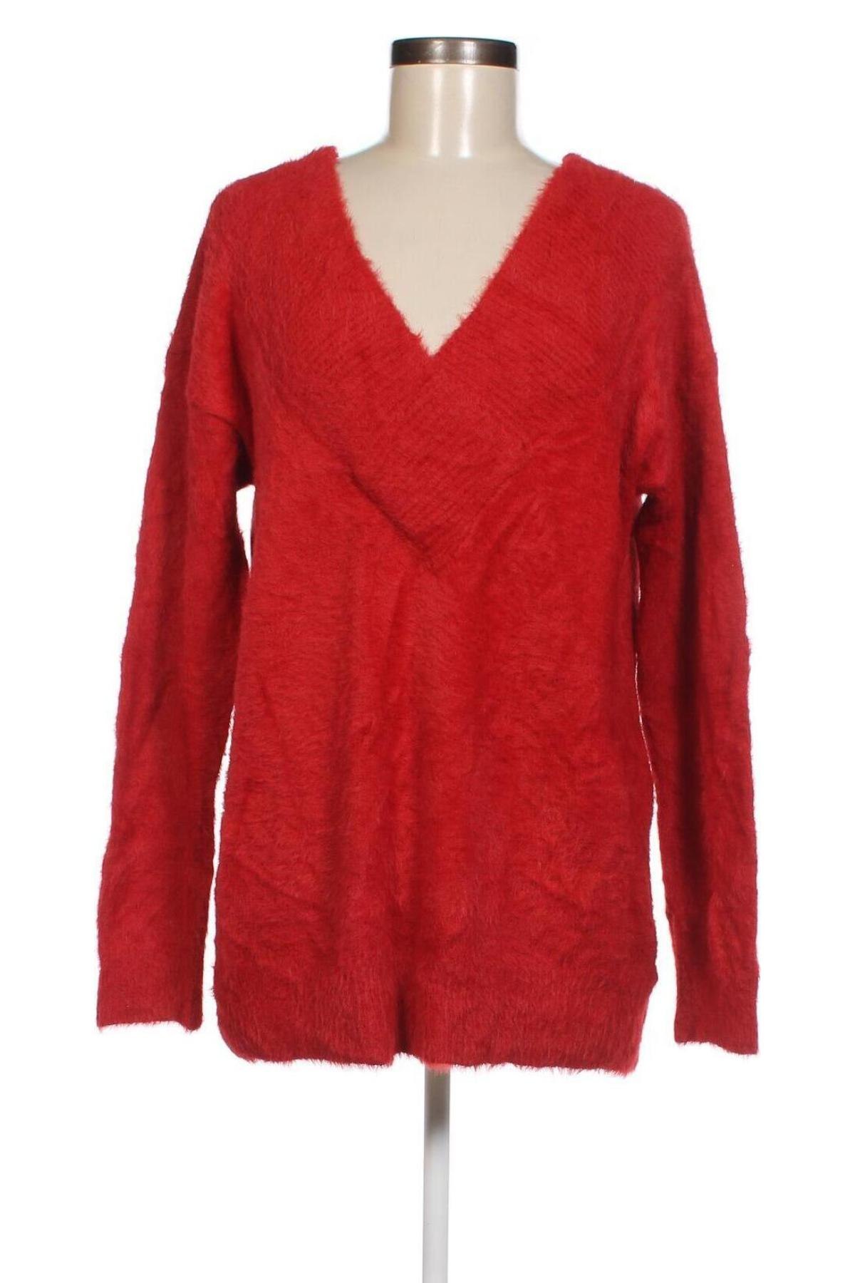 Дамски пуловер A New Day, Размер L, Цвят Червен, Цена 9,86 лв.