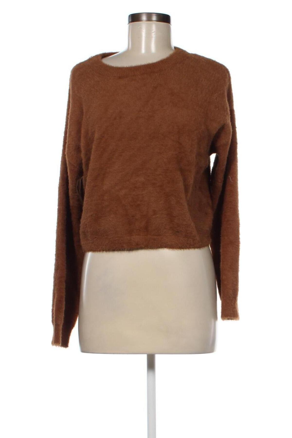 Дамски пуловер Allcott, Размер XL, Цвят Кафяв, Цена 13,80 лв.