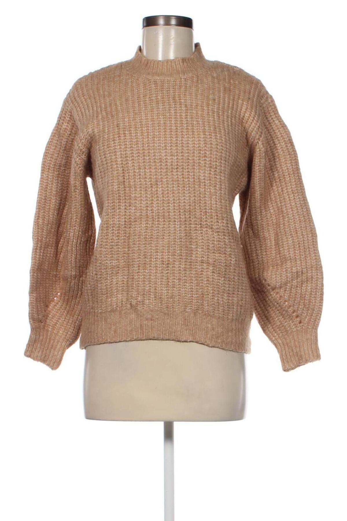 Дамски пуловер Clockhouse, Размер S, Цвят Бежов, Цена 7,25 лв.