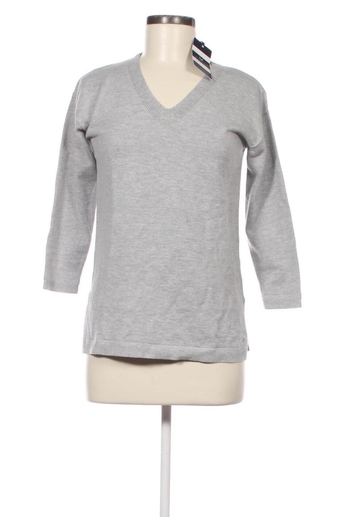 Γυναικείο πουλόβερ Crew Clothing Co., Μέγεθος XS, Χρώμα Γκρί, Τιμή 23,04 €