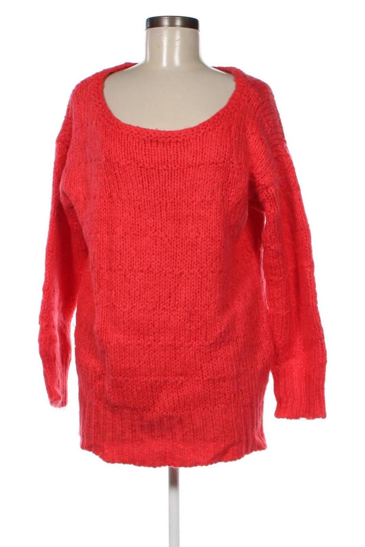Дамски пуловер Etam, Размер M, Цвят Червен, Цена 9,28 лв.